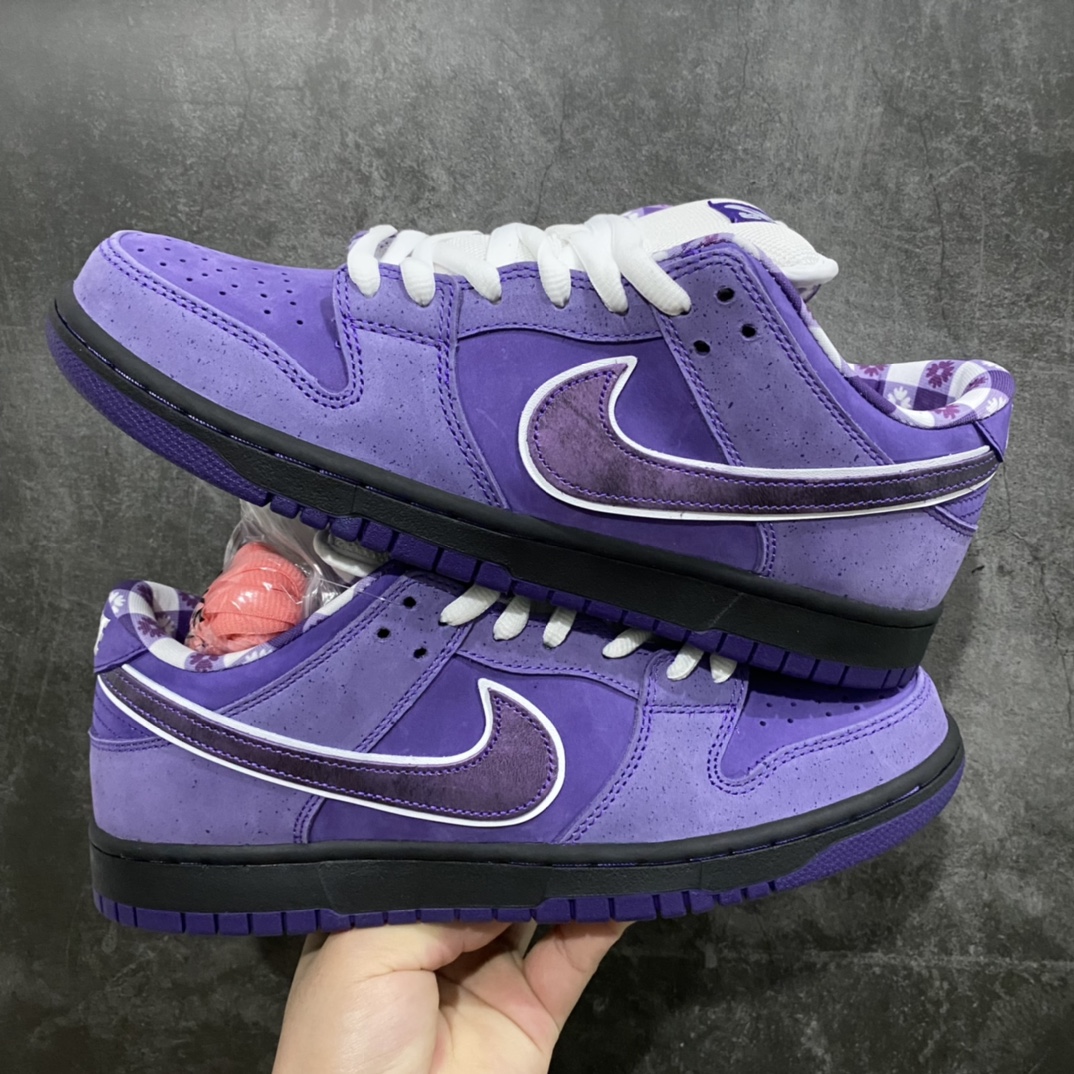 Nike SB Dunk Low Concepts Purple Lobster Men's and Women's Sneakers BV1310-555