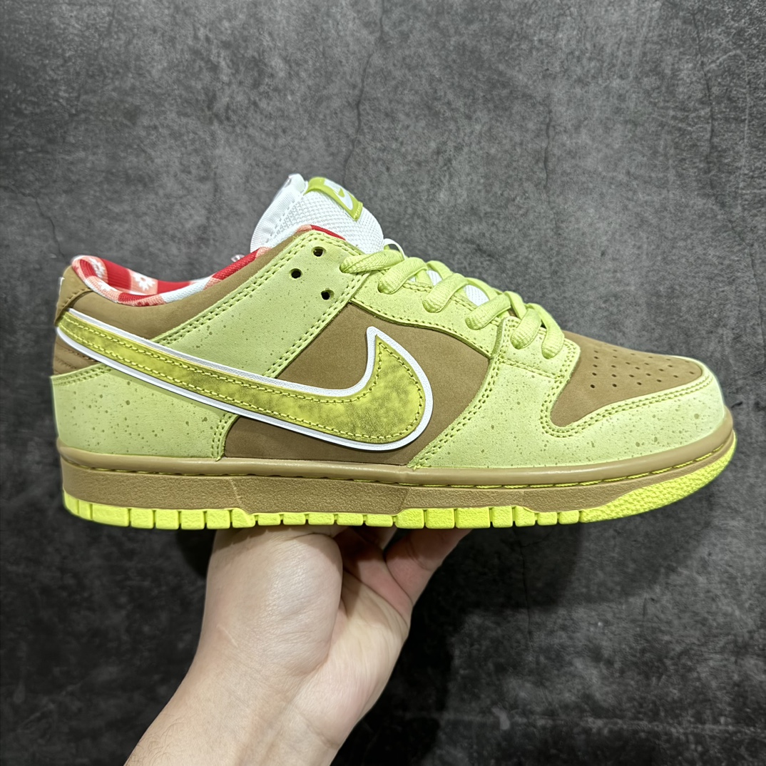 Nike SB Dunk Low Concepts Fluorescent Yellow Lobster Men's & Women's Sneakers BV1310-566