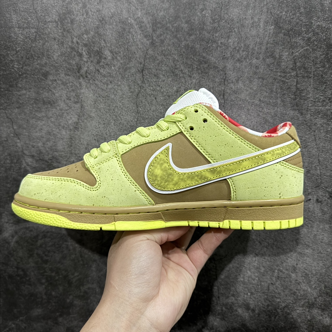 Nike SB Dunk Low Concepts Fluorescent Yellow Lobster Men's & Women's Sneakers BV1310-566