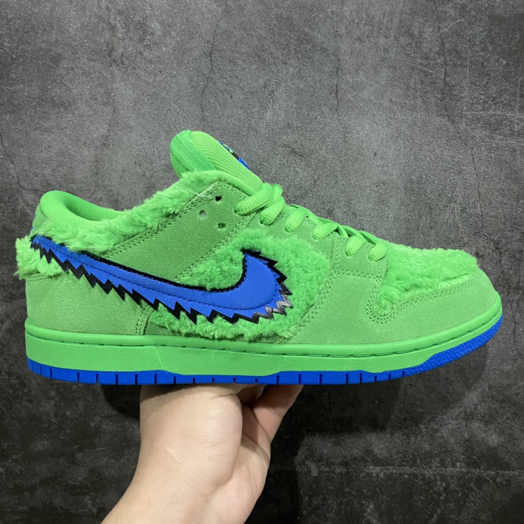 Grateful Dead x Dunk Low SB 'Green Bear' Men's & Women's Sneakers CJ5378-300