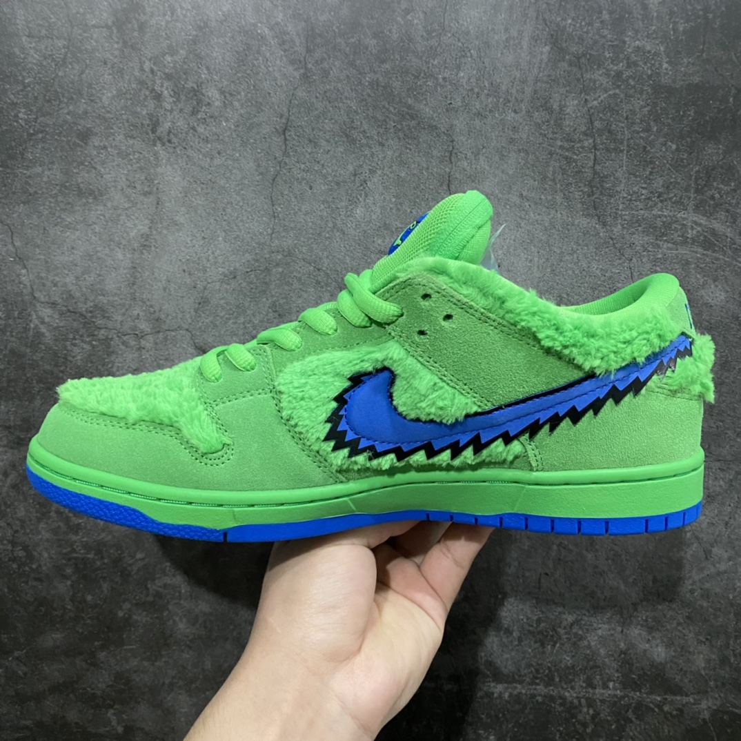 Grateful Dead x Dunk Low SB 'Green Bear' Men's & Women's Sneakers CJ5378-300