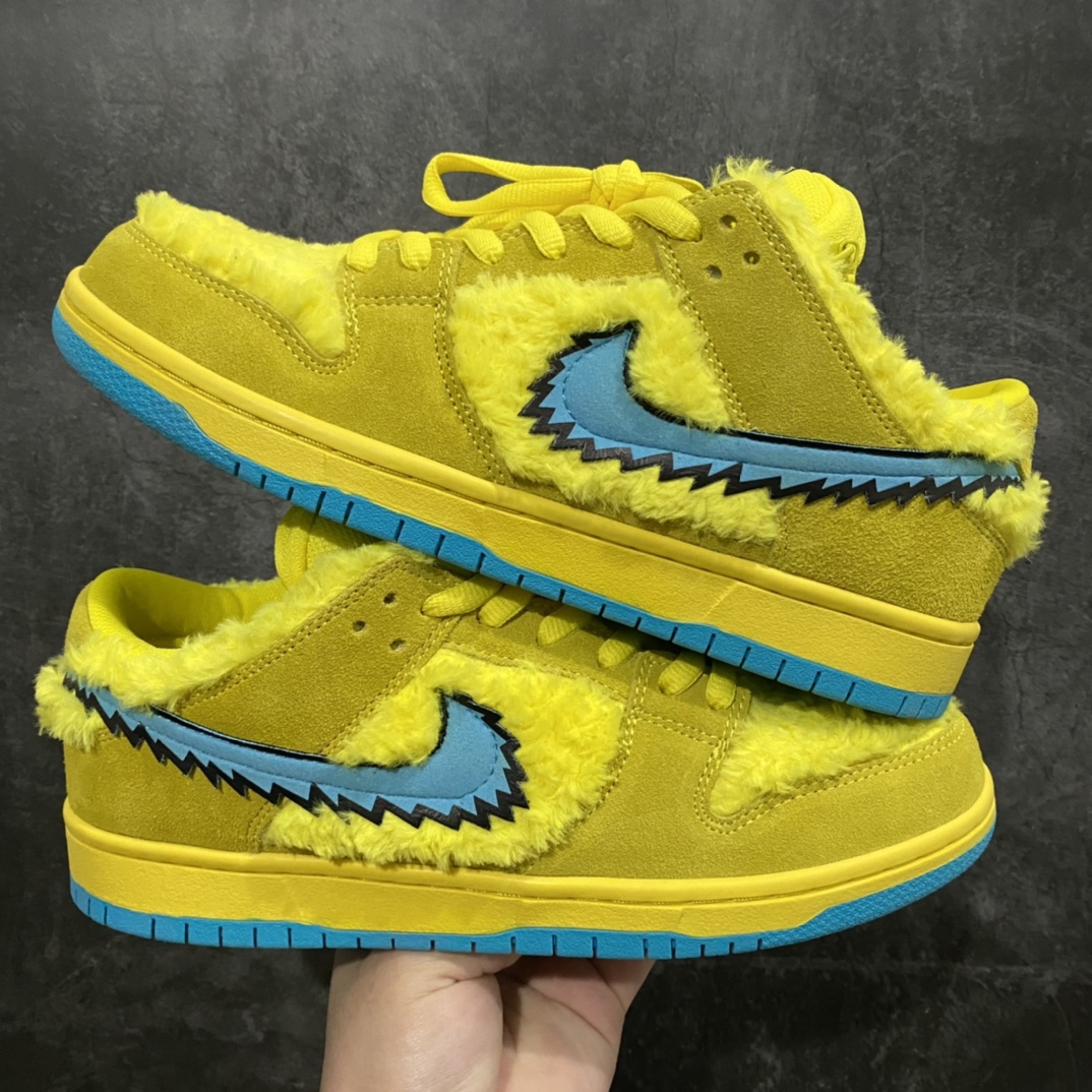 Grateful Dead x Dunk Low SB 'Yellow Bear' Men's & Women's Sneakers CJ5378-700