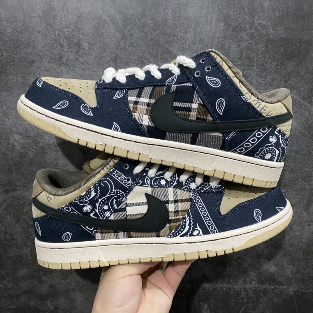 Travis Scott x Nike Dunk Low Premium QS SB 'Cactus Jack' Men's & Women's Sneakers CT5053-001