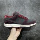 RIOT Skateshop x Nike Dunk Low SB 'Mahogany Dark Beetroot' Men's & Women's Sneakers FZ1289-200