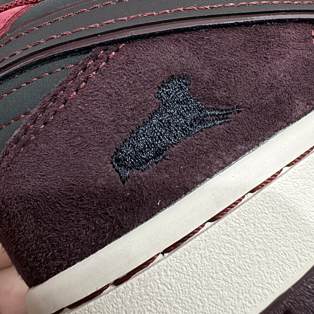 RIOT Skateshop x Nike Dunk Low SB 'Mahogany Dark Beetroot' Men's & Women's Sneakers FZ1289-200