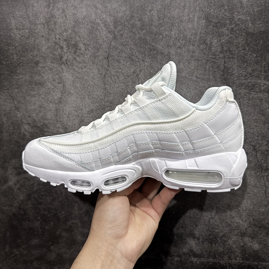 Nike Air Max 95 Essential White Grey Fog Men's Running Shoe CT1268-100