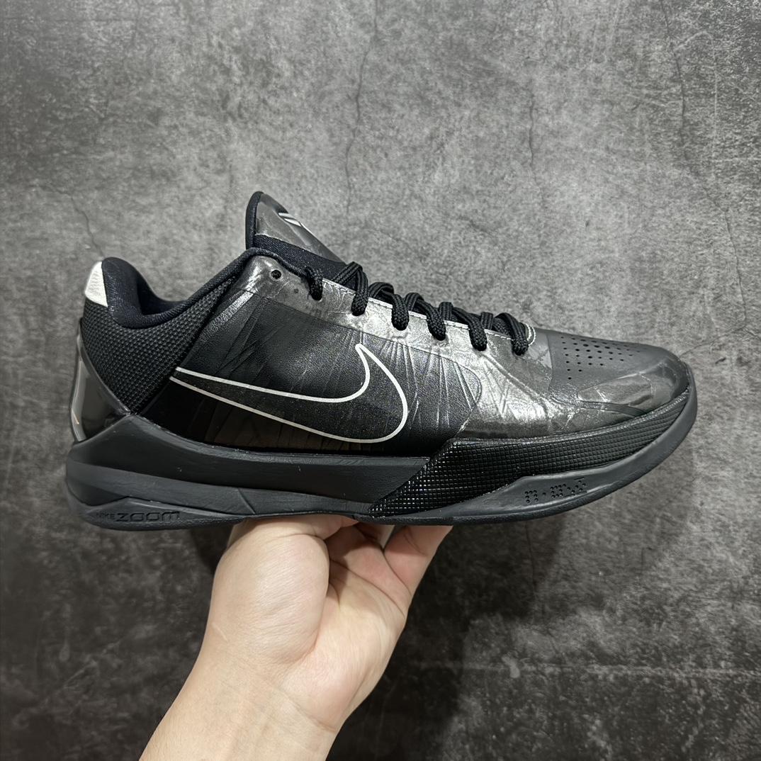 Nike Zoom Kobe V X 'Blackout' Men's Basketball Shoe 386430-003