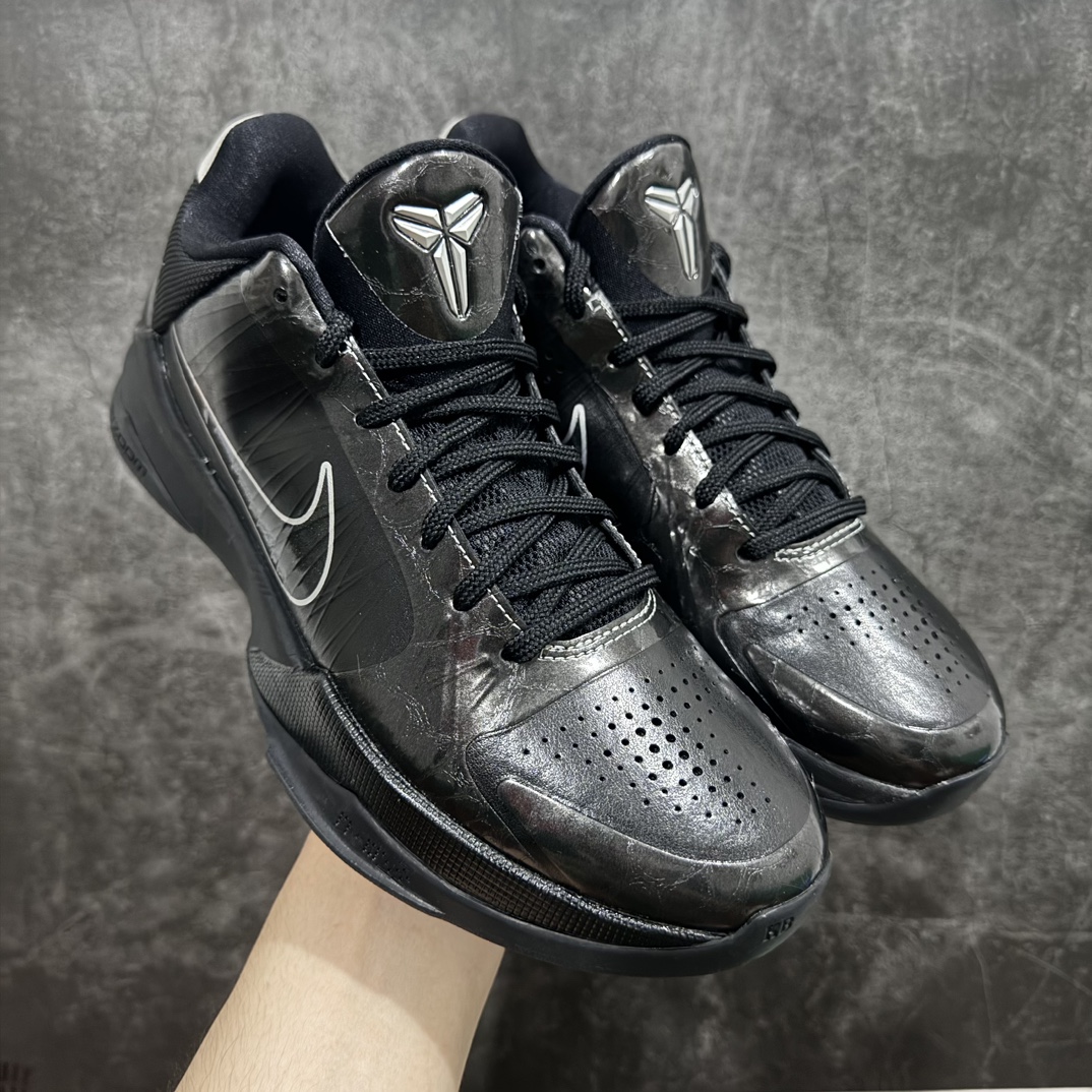 Nike Zoom Kobe V X 'Blackout' Men's Basketball Shoe 386430-003