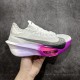 Nike Air Zoom Alphafly Next% 3 FP White Purple Agate Men's & Women's Running Shoes FD8311-100