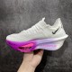 Nike Air Zoom Alphafly Next% 3 FP White Purple Agate Men's & Women's Running Shoes FD8311-100