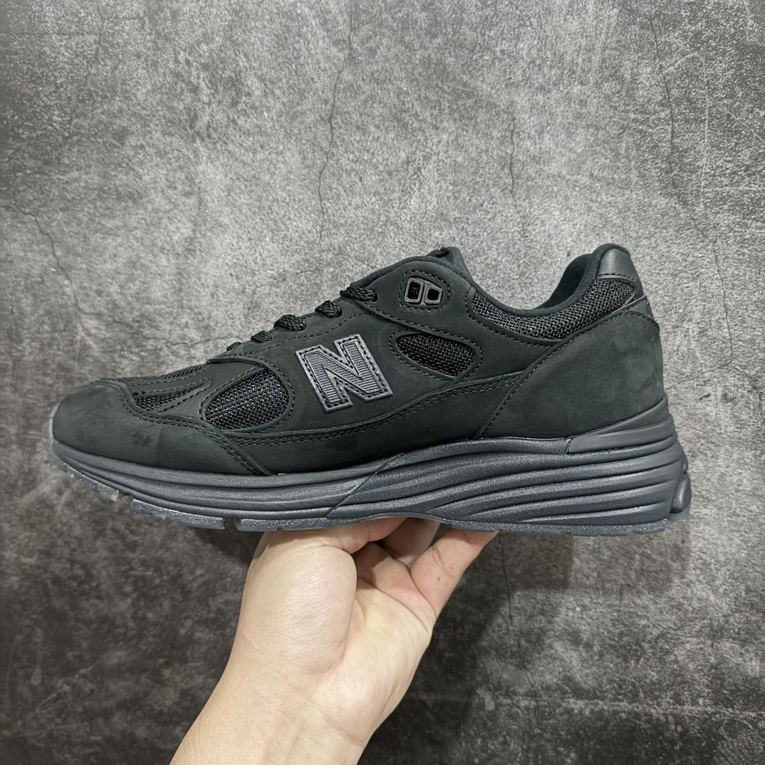 STONE ISLAND x New Balance NB991V2 Vintage Jogging Shoes Black U991SK2 