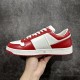  Prada Downtown low-top men's casual sneakers white red 