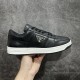  Prada Downtown low-top men's casual sneakers black