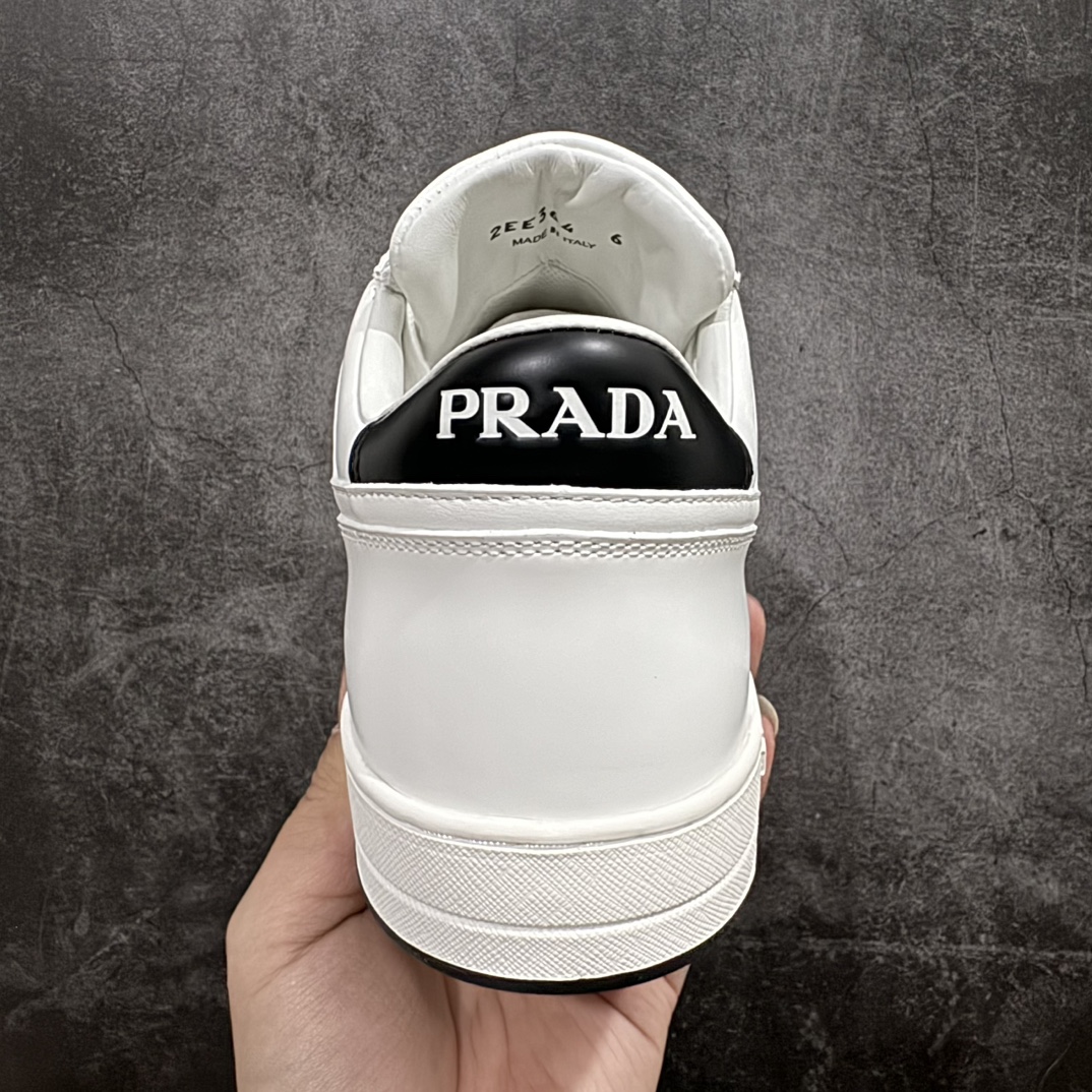  Prada Downtown low-top men's casual sneakers white 