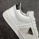  Prada Downtown low-top men's casual sneakers white 