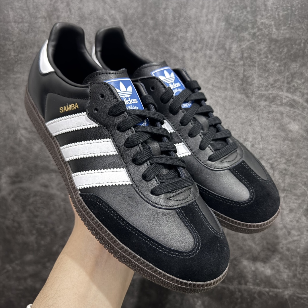 Adidas Samba OG Black White Gum Men's & Women's Sneakers Casual shoes B75807