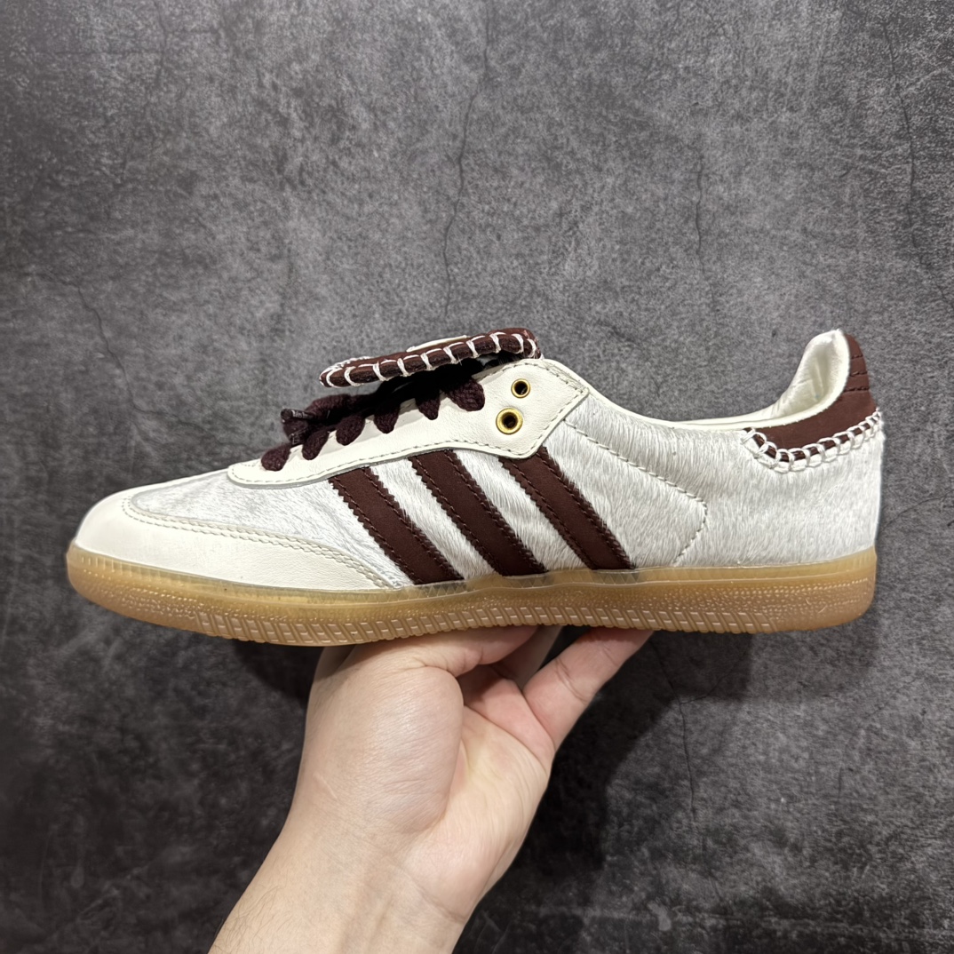 Wales Bonner x adidas Samba Pony 'Cream White' Men's & Women's Sneakers IE0586