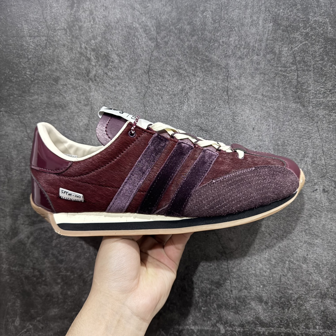 adidas Country OG Song For The Mute Maroon Men's and Women's Casual Shoes JH9011