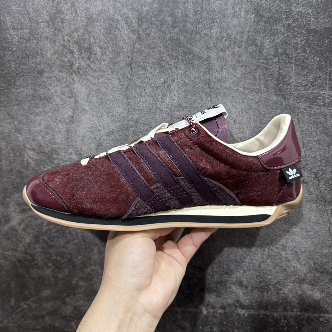 adidas Country OG Song For The Mute Maroon Men's and Women's Casual Shoes JH9011