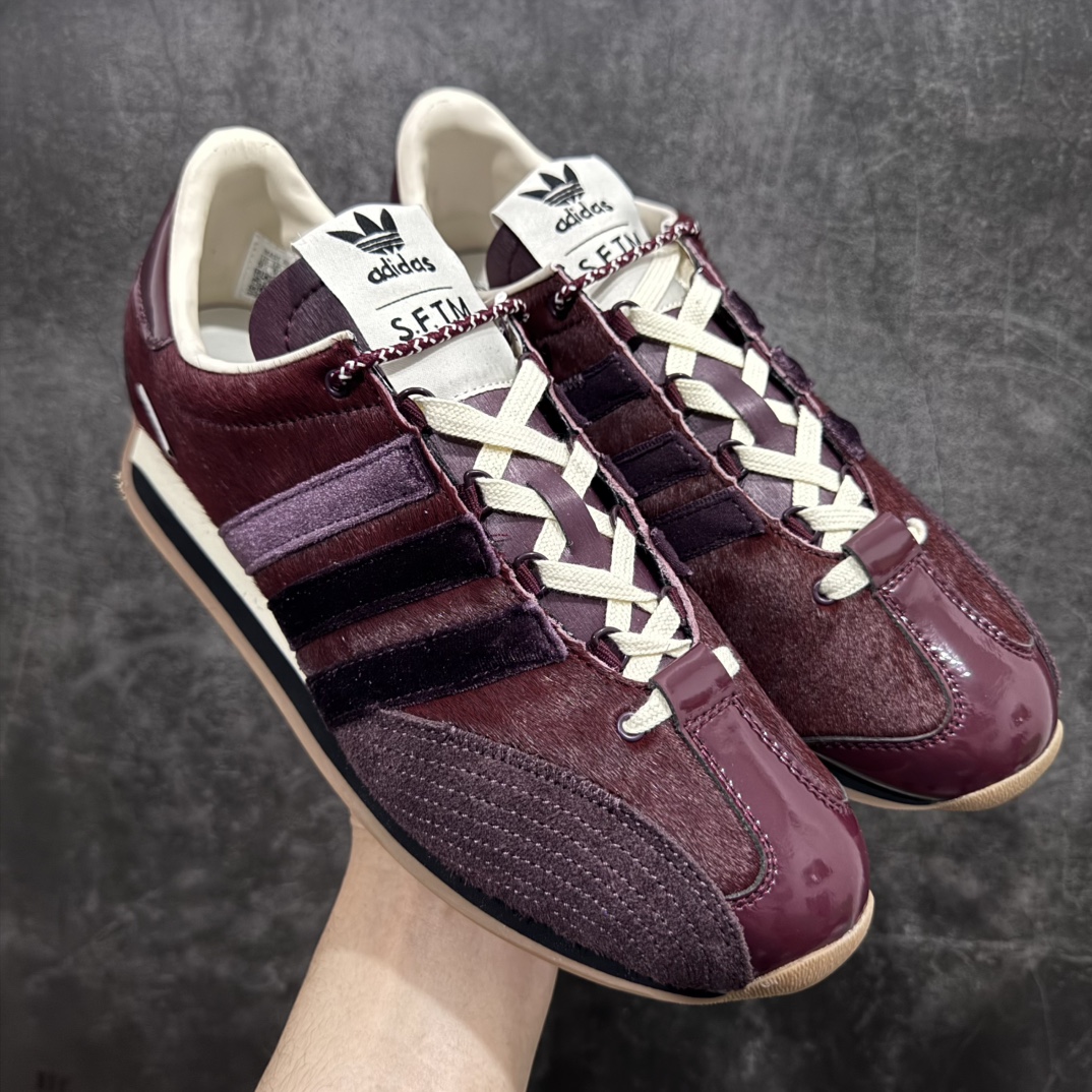 adidas Country OG Song For The Mute Maroon Men's and Women's Casual Shoes JH9011