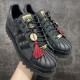 CLOT x Adidas Superstar 'Chinese New Year' men's and women's sneakers JR5114